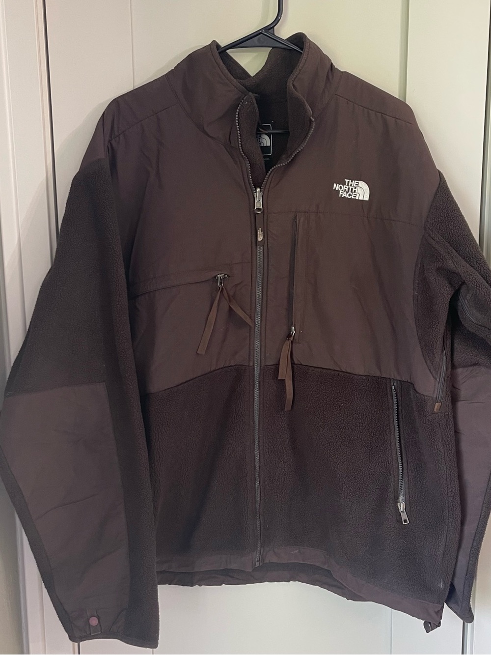 The North Face Denali Fleece Polartec Jacket Men’s Large Jacket Brown Full Zip